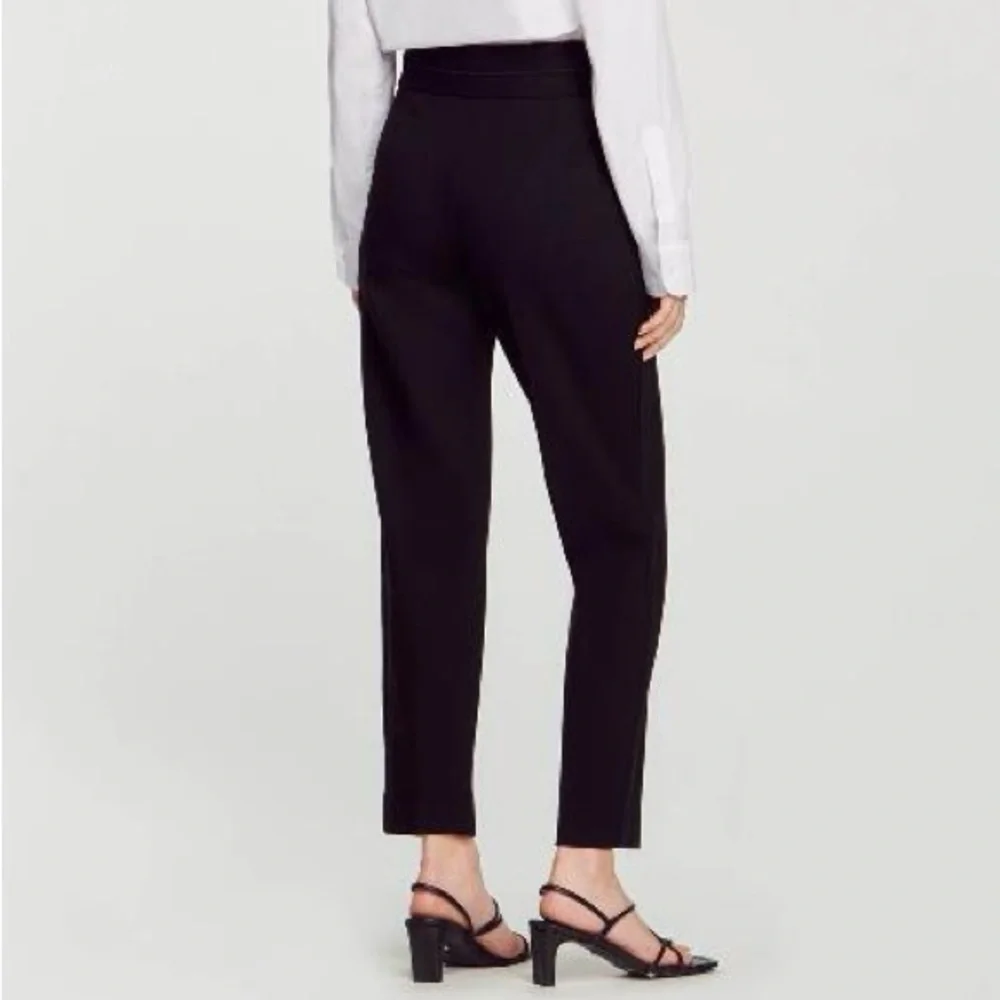 Sandro Classic Black High Waisted Trousers - 4 - Picture 3 of 10